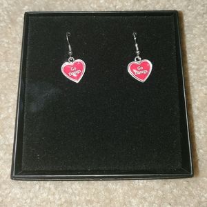 Ga bulldogs earrings